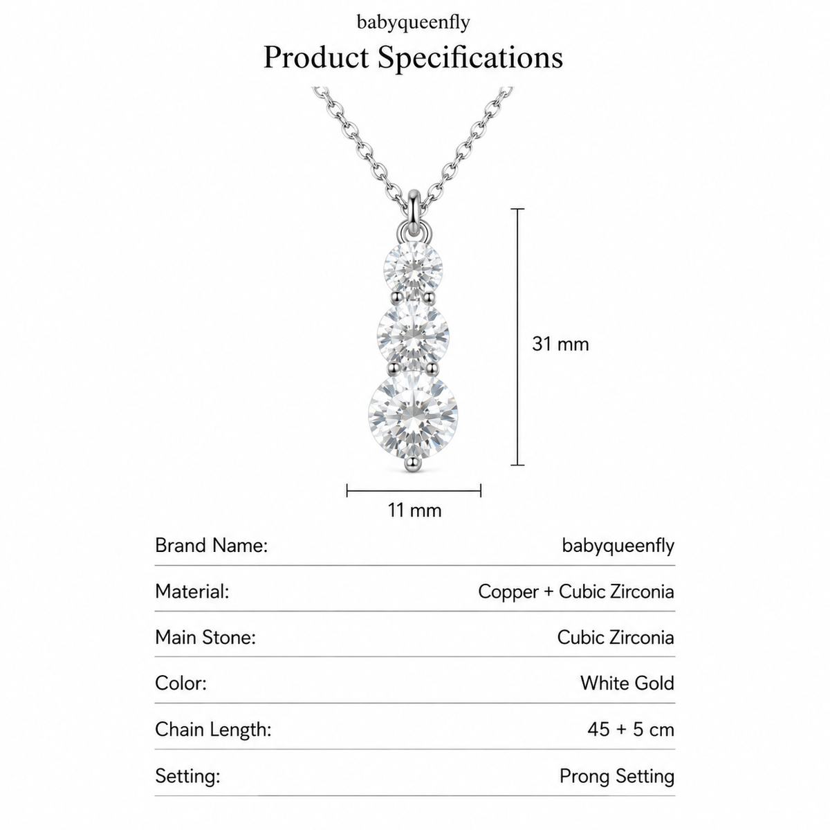 Trilune Pendant