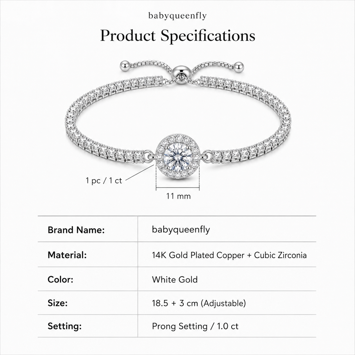 Sugar Cube Bracelet