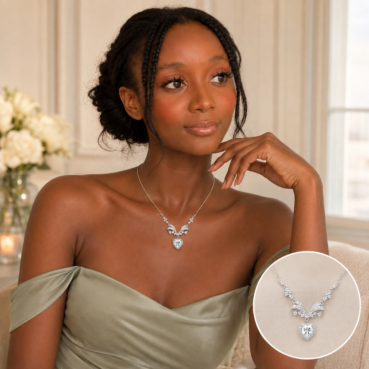 Heart Pendant Necklace