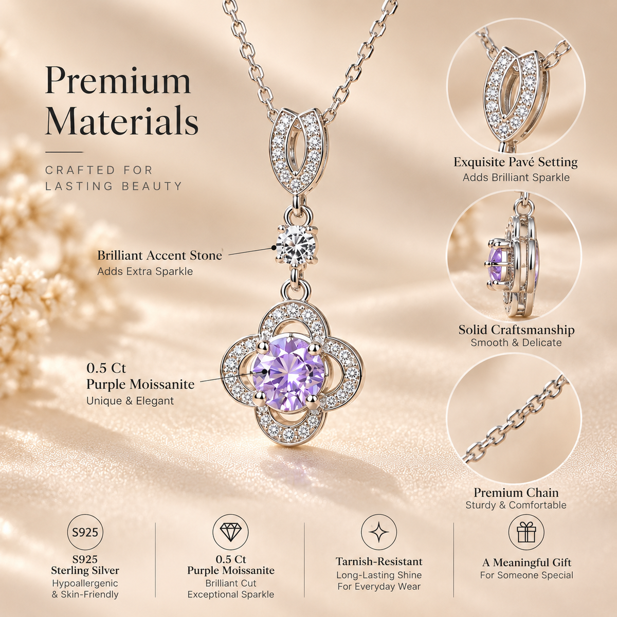 Violette Bloom Necklace