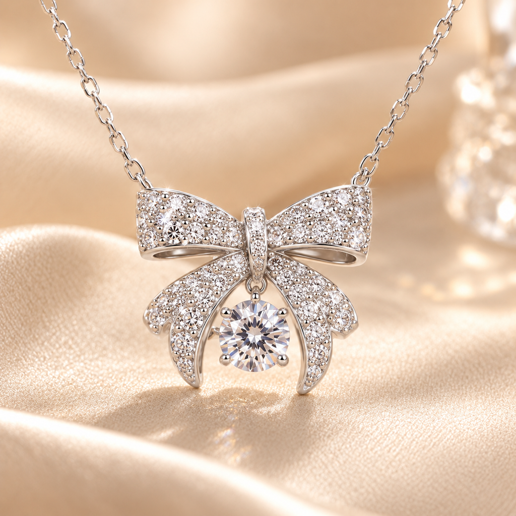 Lumi Bow Necklace