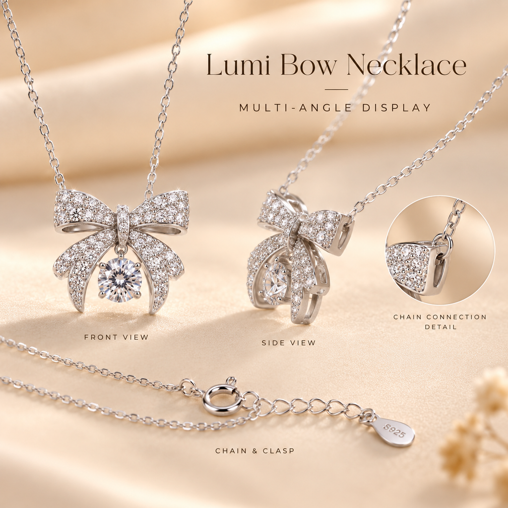 Lumi Bow Necklace