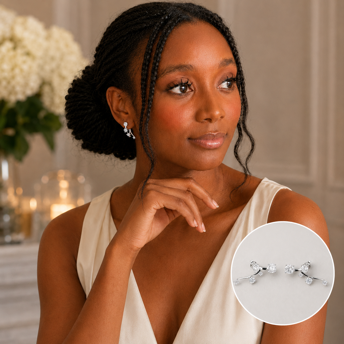 Starlit Branch Earrings — Default Title